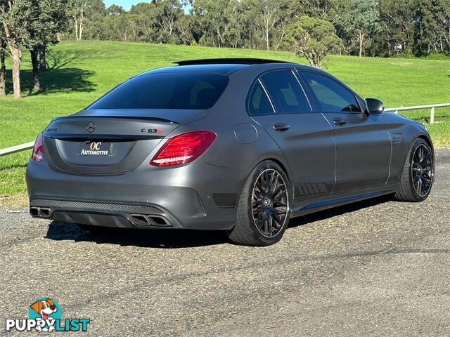 2015 MERCEDES-BENZ C63 AMG S EDITION 1 205 4D SEDAN