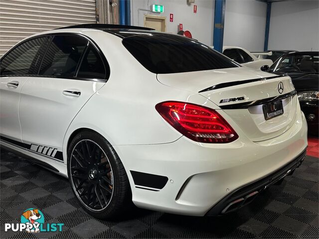 2015 MERCEDES-BENZ C63 AMG S EDITION 1 205 4D SEDAN