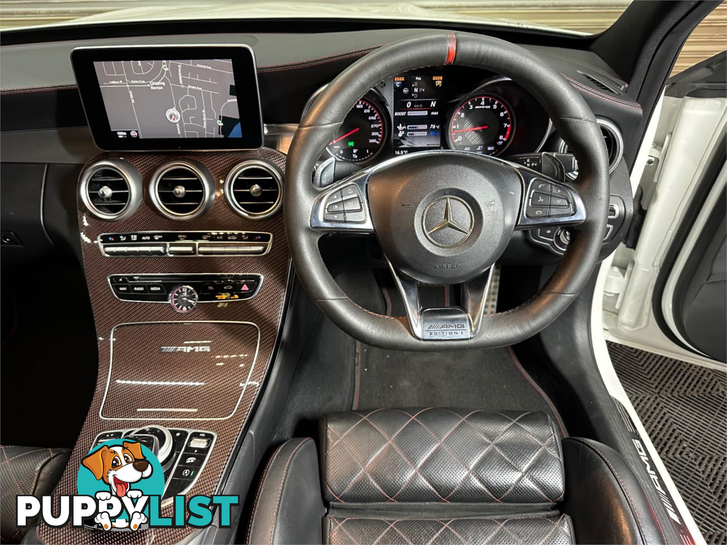 2015 MERCEDES-BENZ C63 AMG S EDITION 1 205 4D SEDAN