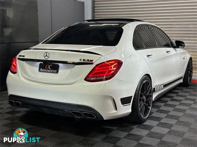 2015 MERCEDES-BENZ C63 AMG S EDITION 1 205 4D SEDAN