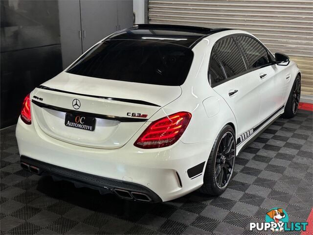 2015 MERCEDES-BENZ C63 AMG S EDITION 1 205 4D SEDAN