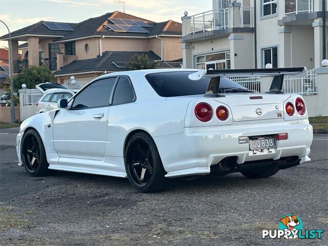 1999 NISSAN SKYLINE GT-R V-Spec R34 Coupe