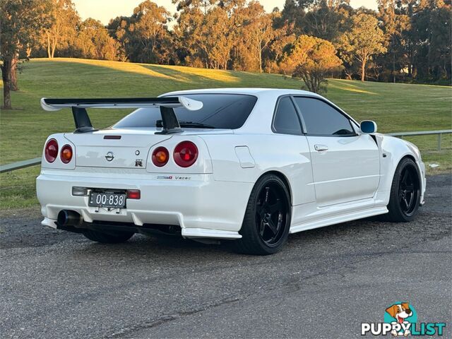 1999 NISSAN SKYLINE GT-R V-Spec R34 Coupe