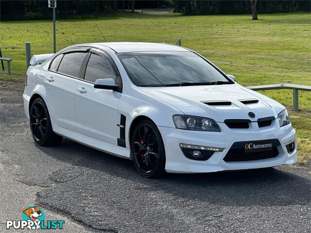 2009 HSV CLUBSPORT R8 E SERIES MY08 UPGRADE 4D SEDAN