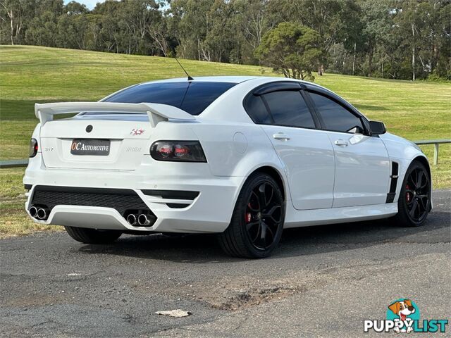 2009 HSV CLUBSPORT R8 E SERIES MY08 UPGRADE 4D SEDAN