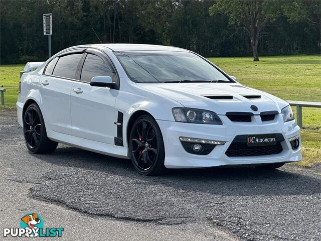 2009 HSV CLUBSPORT R8 E SERIES MY08 UPGRADE 4D SEDAN
