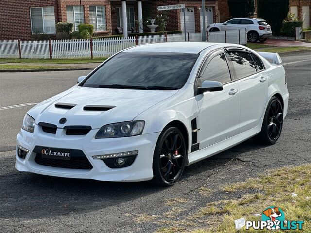 2009 HSV CLUBSPORT R8 E SERIES MY08 UPGRADE 4D SEDAN