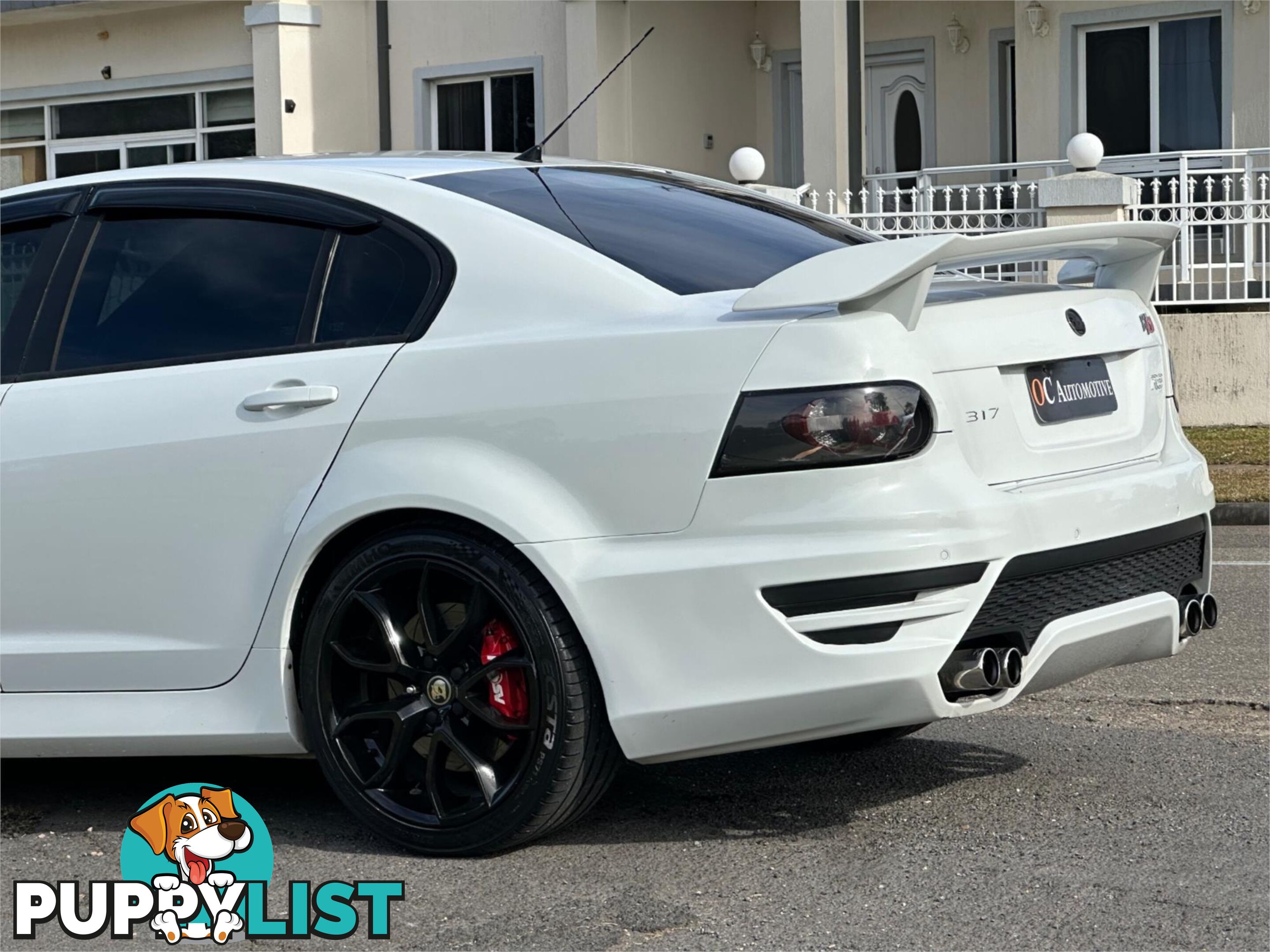 2009 HSV CLUBSPORT R8 E SERIES MY08 UPGRADE 4D SEDAN