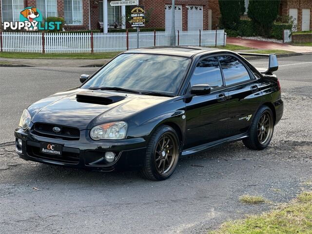 2004 SUBARU IMPREZA WRX CLUB SPEC EVO 7 MY04 4D SEDAN