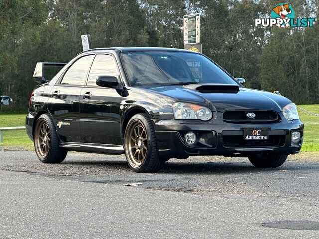 2004 SUBARU IMPREZA WRX CLUB SPEC EVO 7 MY04 4D SEDAN