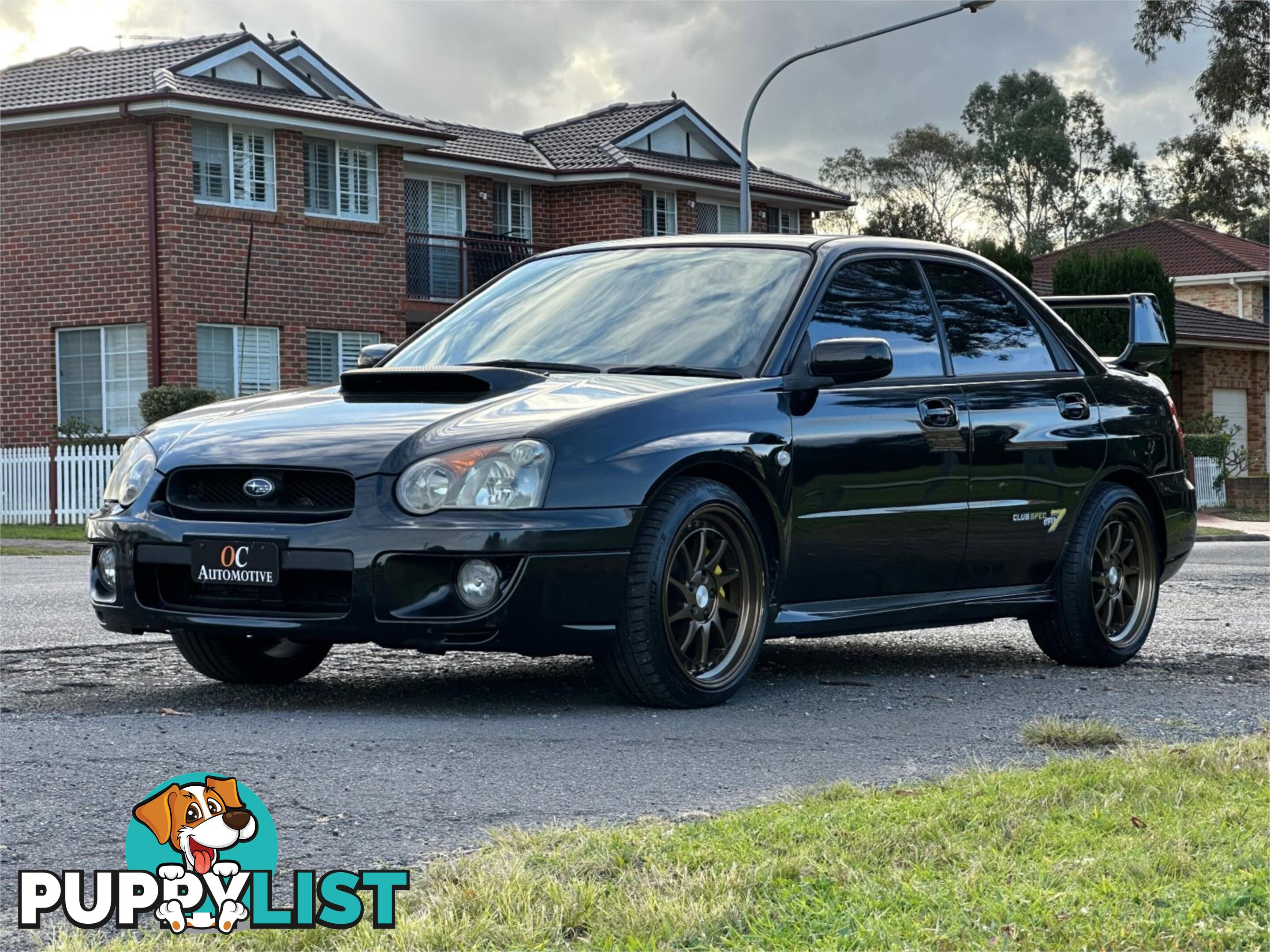 2004 SUBARU IMPREZA WRX CLUB SPEC EVO 7 MY04 4D SEDAN