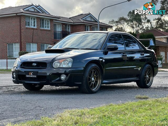 2004 SUBARU IMPREZA WRX CLUB SPEC EVO 7 MY04 4D SEDAN