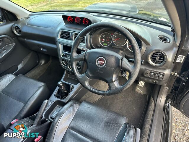 2004 SUBARU IMPREZA WRX CLUB SPEC EVO 7 MY04 4D SEDAN
