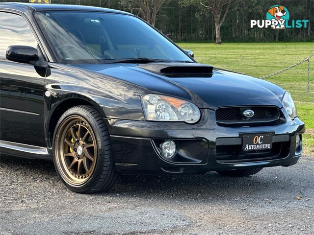 2004 SUBARU IMPREZA WRX CLUB SPEC EVO 7 MY04 4D SEDAN