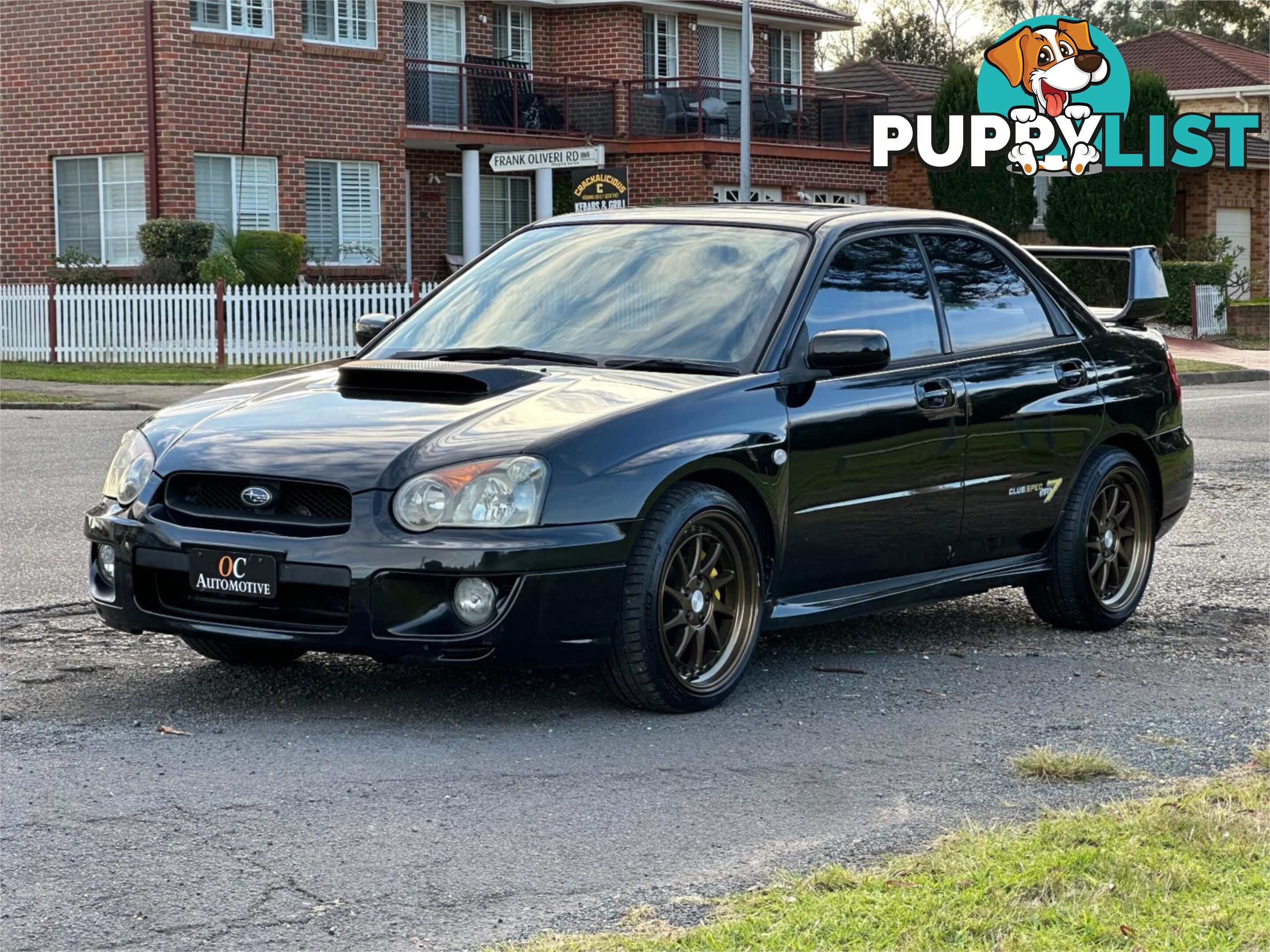 2004 SUBARU IMPREZA WRX CLUB SPEC EVO 7 MY04 4D SEDAN
