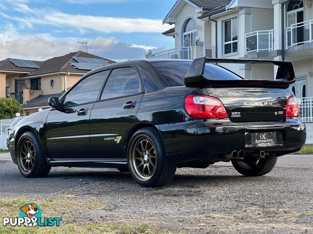 2004 SUBARU IMPREZA WRX CLUB SPEC EVO 7 MY04 4D SEDAN