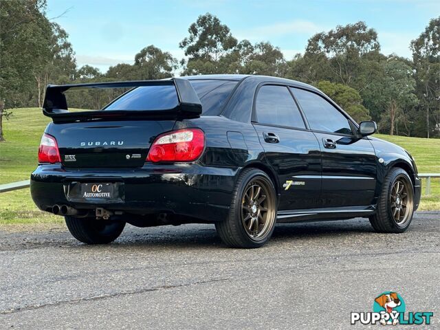 2004 SUBARU IMPREZA WRX CLUB SPEC EVO 7 MY04 4D SEDAN