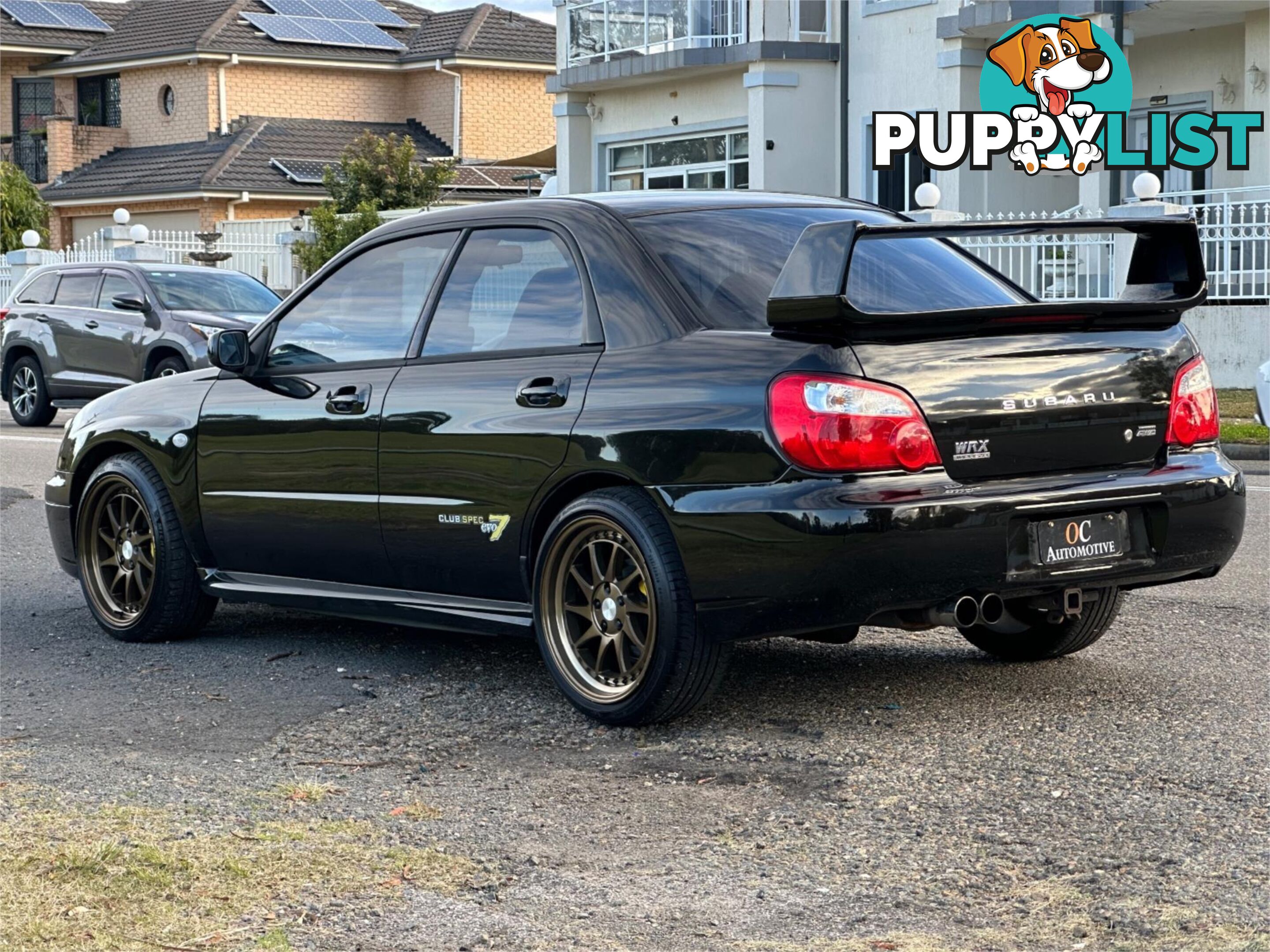 2004 SUBARU IMPREZA WRX CLUB SPEC EVO 7 MY04 4D SEDAN