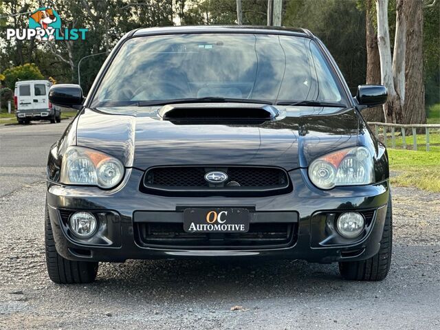 2004 SUBARU IMPREZA WRX CLUB SPEC EVO 7 MY04 4D SEDAN