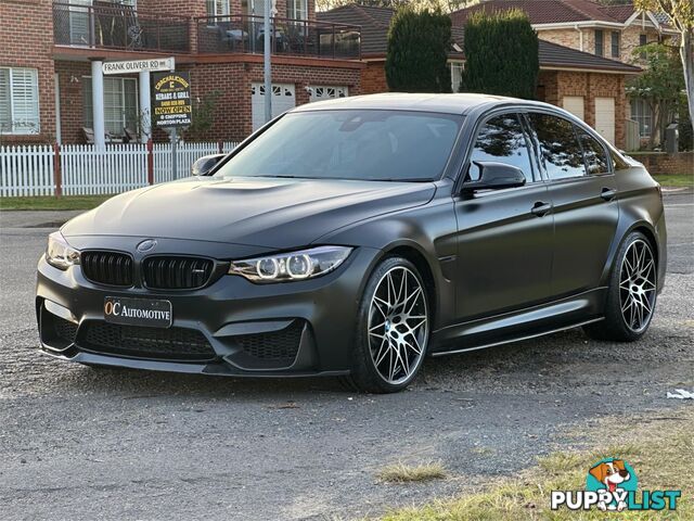 2018 BMW M3 PURE F80 MY18 4D SEDAN