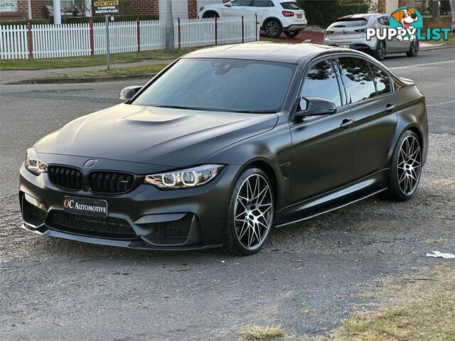 2018 BMW M3 PURE F80 MY18 4D SEDAN