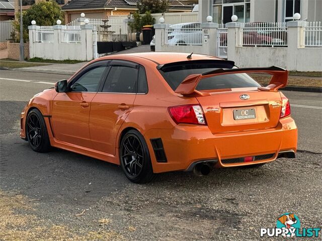 2012 SUBARU WRX PREMIUM (AWD) MY13 4D SEDAN