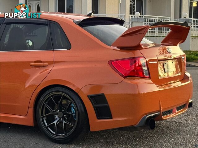 2012 SUBARU WRX PREMIUM (AWD) MY13 4D SEDAN