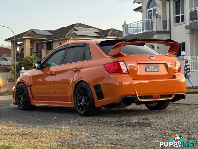 2012 SUBARU WRX PREMIUM (AWD) MY13 4D SEDAN