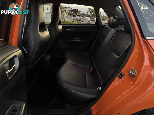 2012 SUBARU WRX PREMIUM (AWD) MY13 4D SEDAN