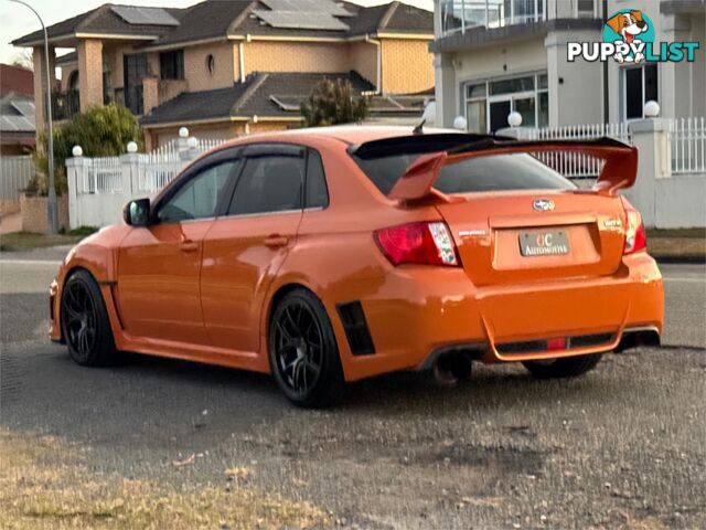 2012 SUBARU WRX PREMIUM (AWD) MY13 4D SEDAN
