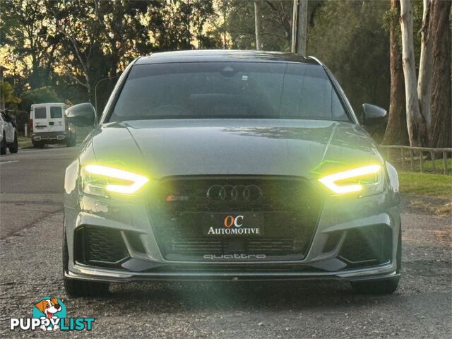 2018 AUDI RS 3 QUATTRO 8V MY18 4D SEDAN