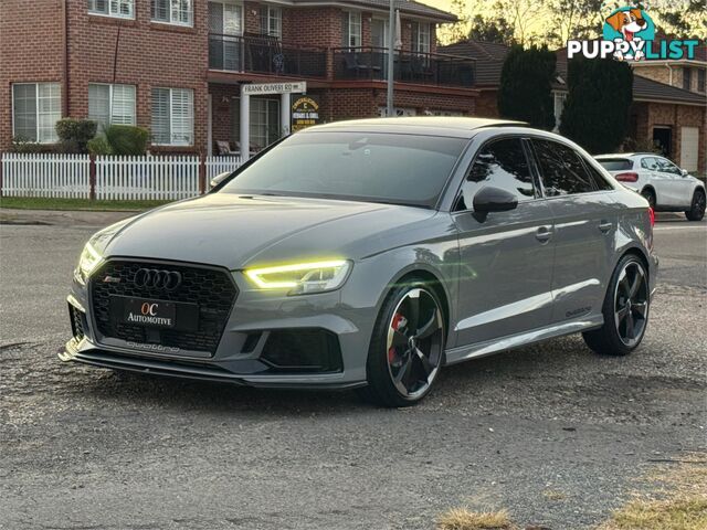 2018 AUDI RS 3 QUATTRO 8V MY18 4D SEDAN