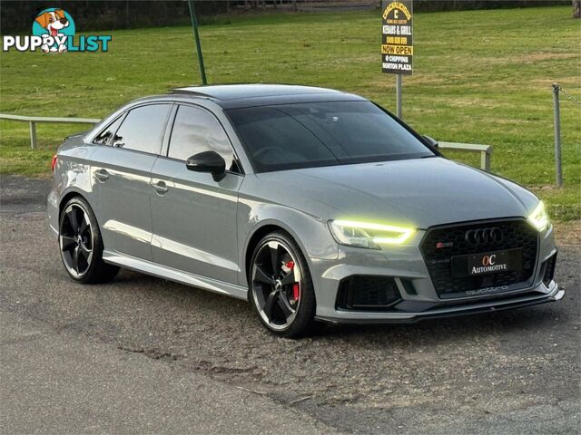 2018 AUDI RS 3 QUATTRO 8V MY18 4D SEDAN