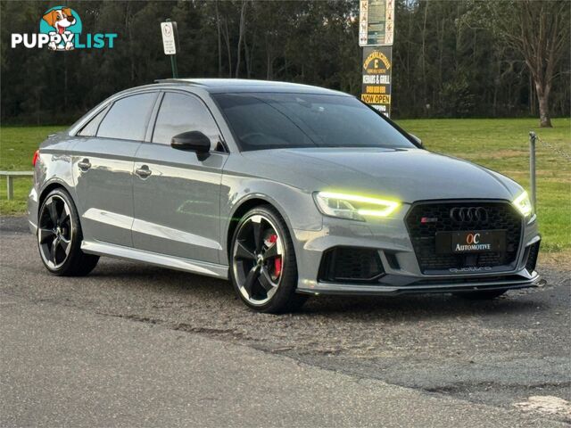 2018 AUDI RS 3 QUATTRO 8V MY18 4D SEDAN
