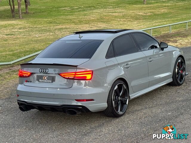 2018 AUDI RS 3 QUATTRO 8V MY18 4D SEDAN