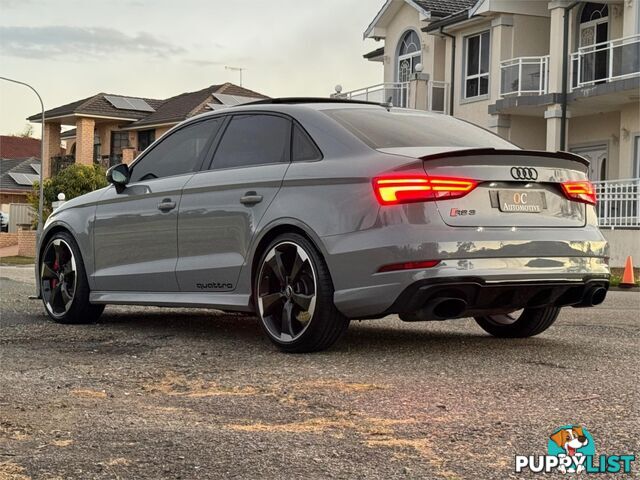 2018 AUDI RS 3 QUATTRO 8V MY18 4D SEDAN