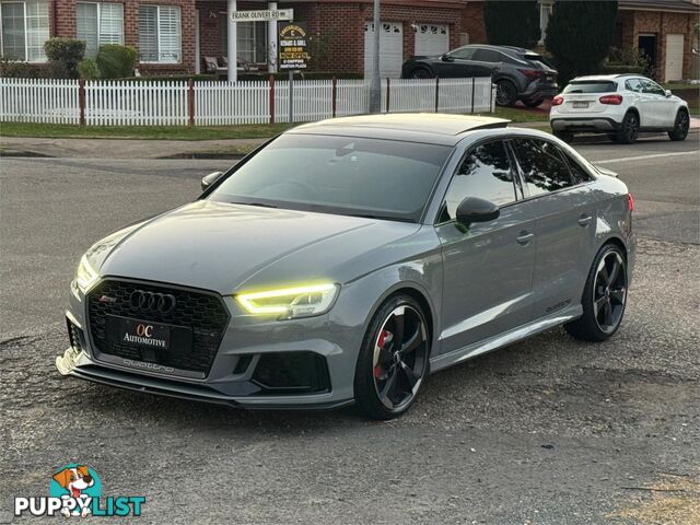 2018 AUDI RS 3 QUATTRO 8V MY18 4D SEDAN