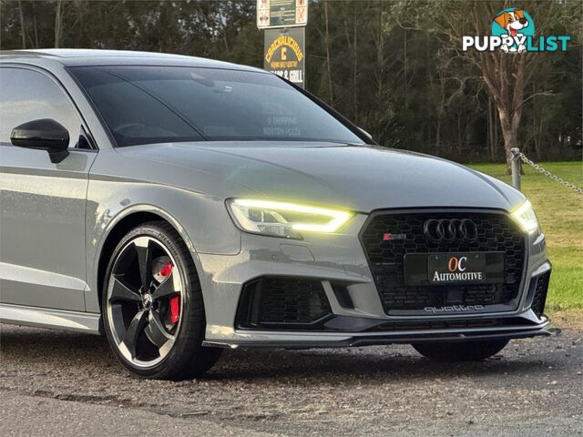 2018 AUDI RS 3 QUATTRO 8V MY18 4D SEDAN