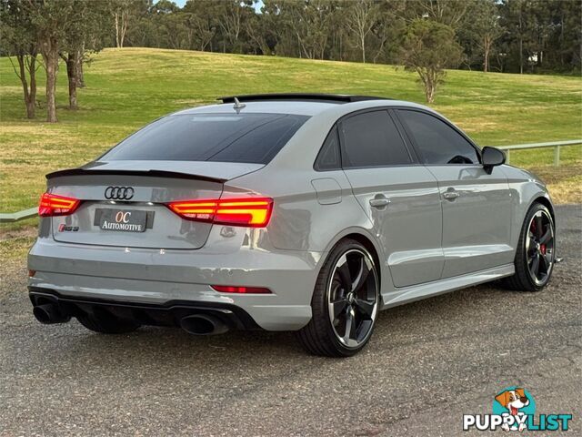 2018 AUDI RS 3 QUATTRO 8V MY18 4D SEDAN