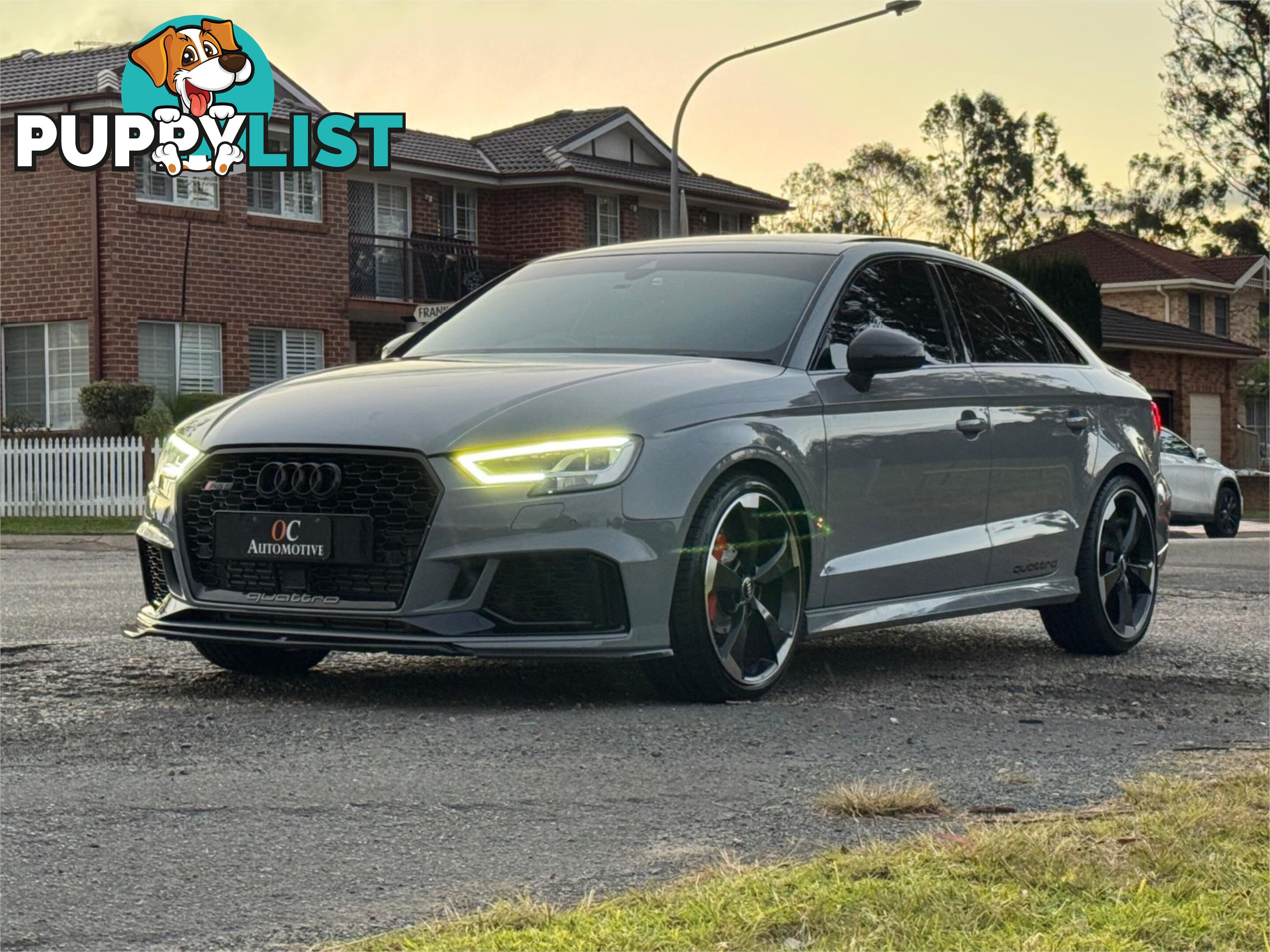 2018 AUDI RS 3 QUATTRO 8V MY18 4D SEDAN
