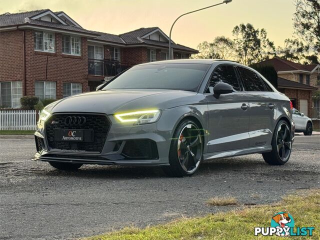 2018 AUDI RS 3 QUATTRO 8V MY18 4D SEDAN