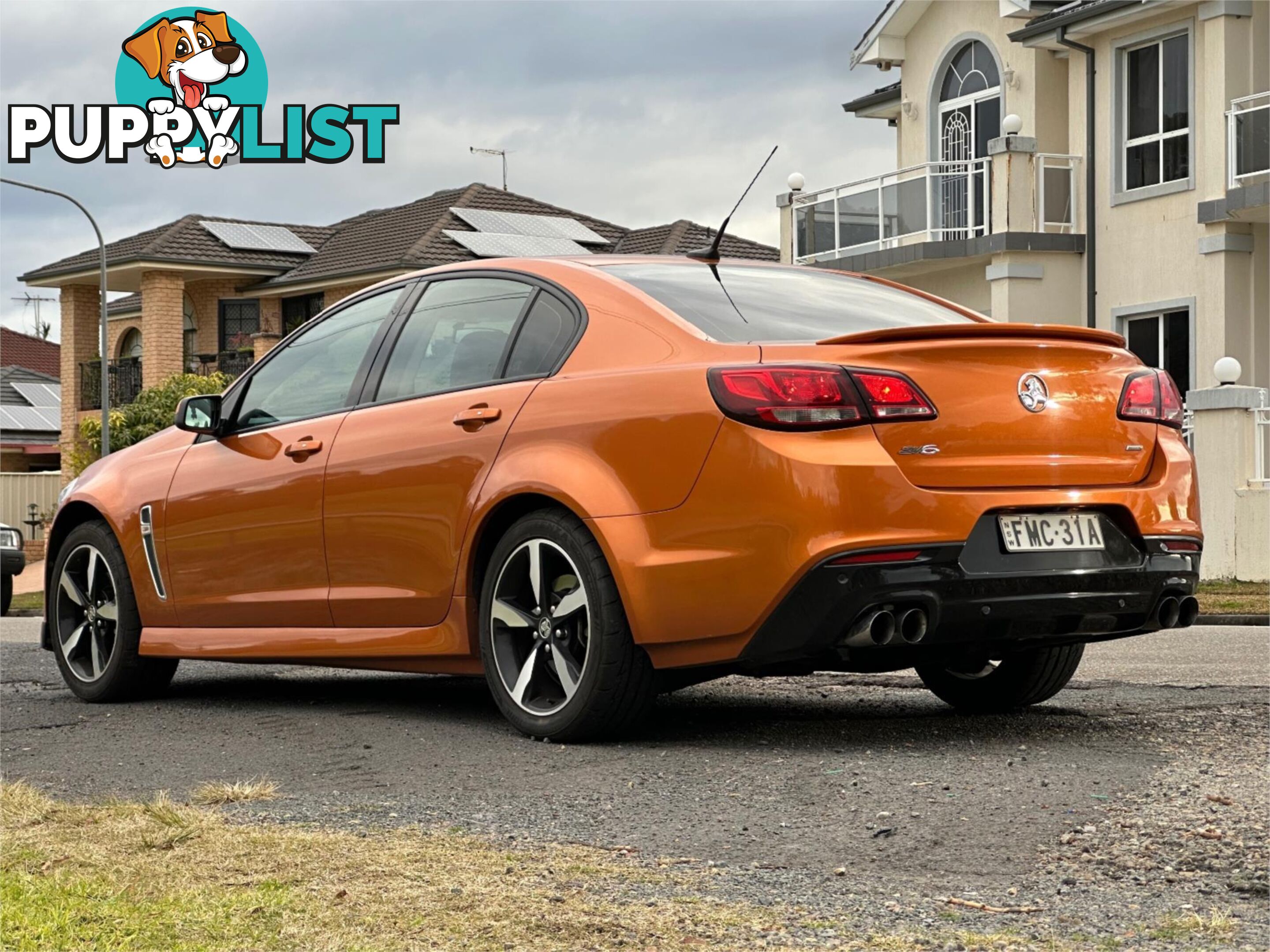 2017 HOLDEN COMMODORE SV6 VF II MY17 4D SEDAN