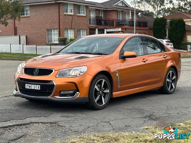 2017 HOLDEN COMMODORE SV6 VF II MY17 4D SEDAN