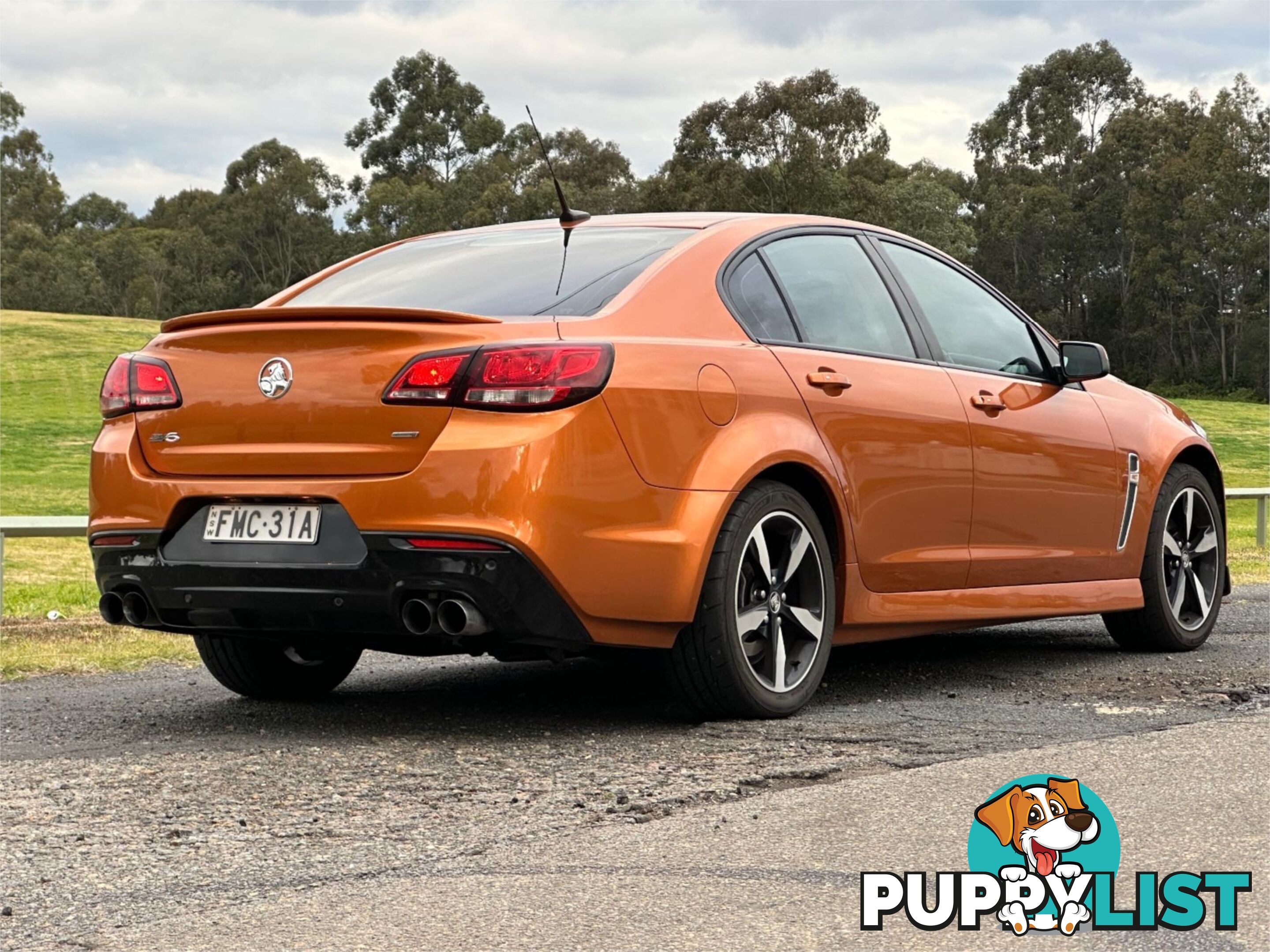 2017 HOLDEN COMMODORE SV6 VF II MY17 4D SEDAN