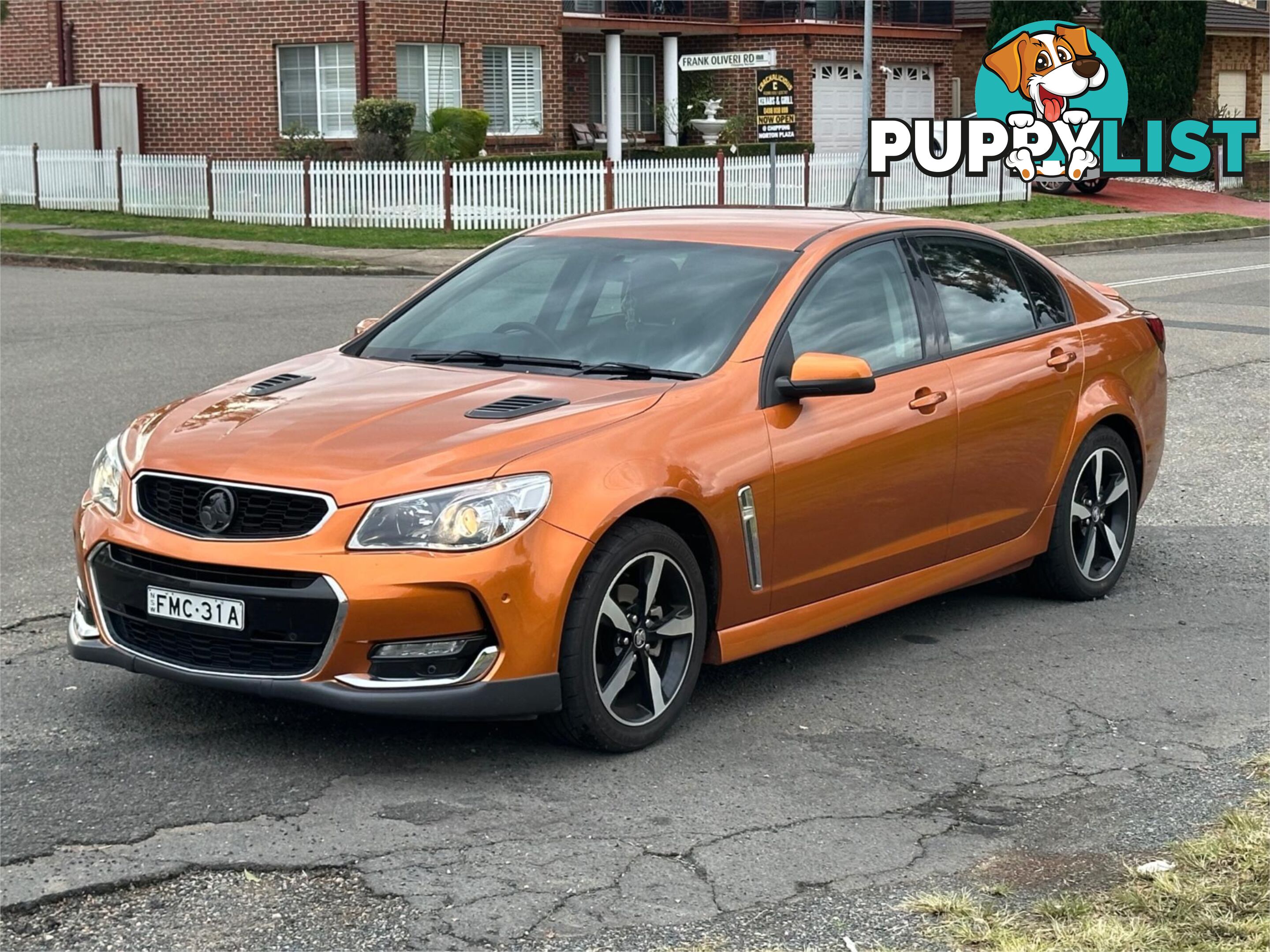 2017 HOLDEN COMMODORE SV6 VF II MY17 4D SEDAN