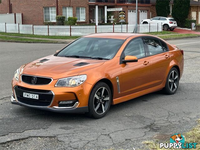 2017 HOLDEN COMMODORE SV6 VF II MY17 4D SEDAN
