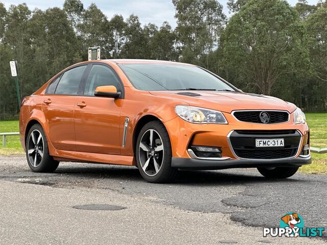 2017 HOLDEN COMMODORE SV6 VF II MY17 4D SEDAN