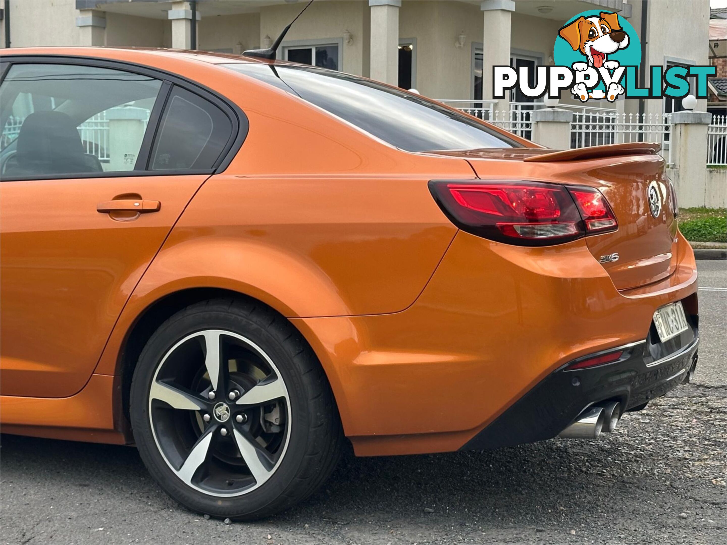 2017 HOLDEN COMMODORE SV6 VF II MY17 4D SEDAN