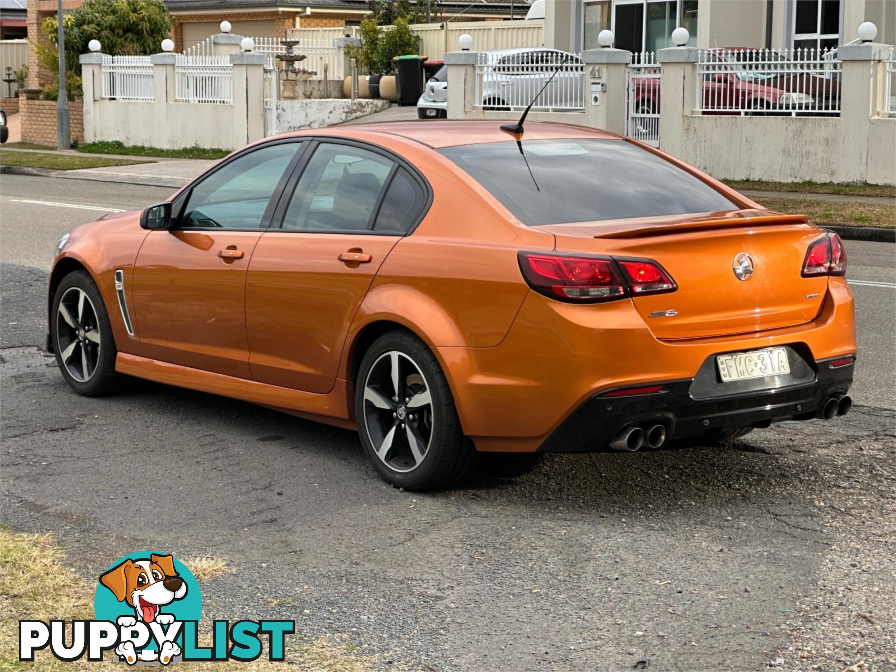 2017 HOLDEN COMMODORE SV6 VF II MY17 4D SEDAN