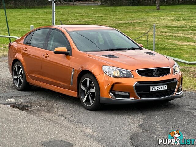 2017 HOLDEN COMMODORE SV6 VF II MY17 4D SEDAN